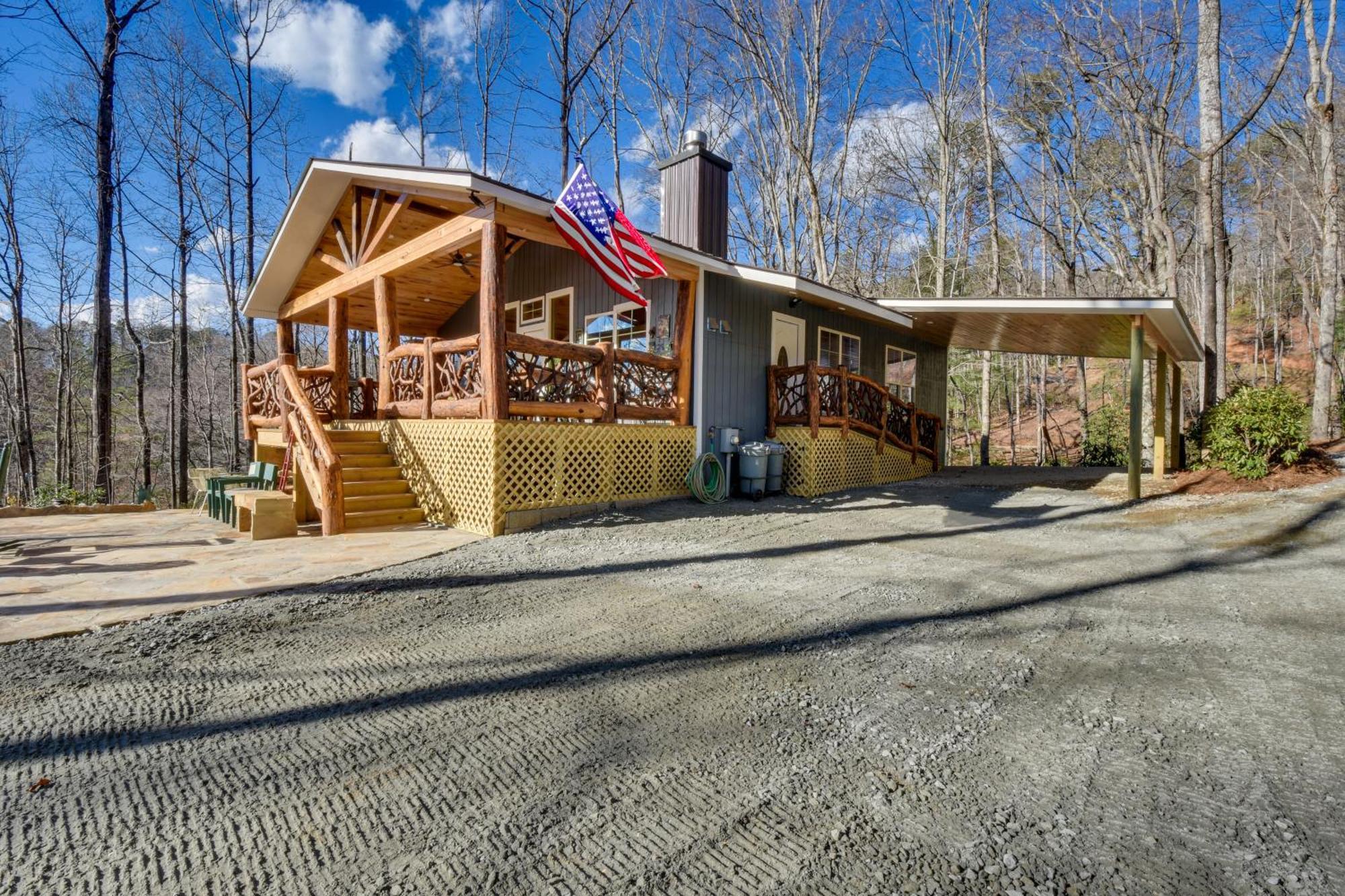 Mountain-View Cabin About 2 Mi To Downtown Clayton! Villa Luaran gambar